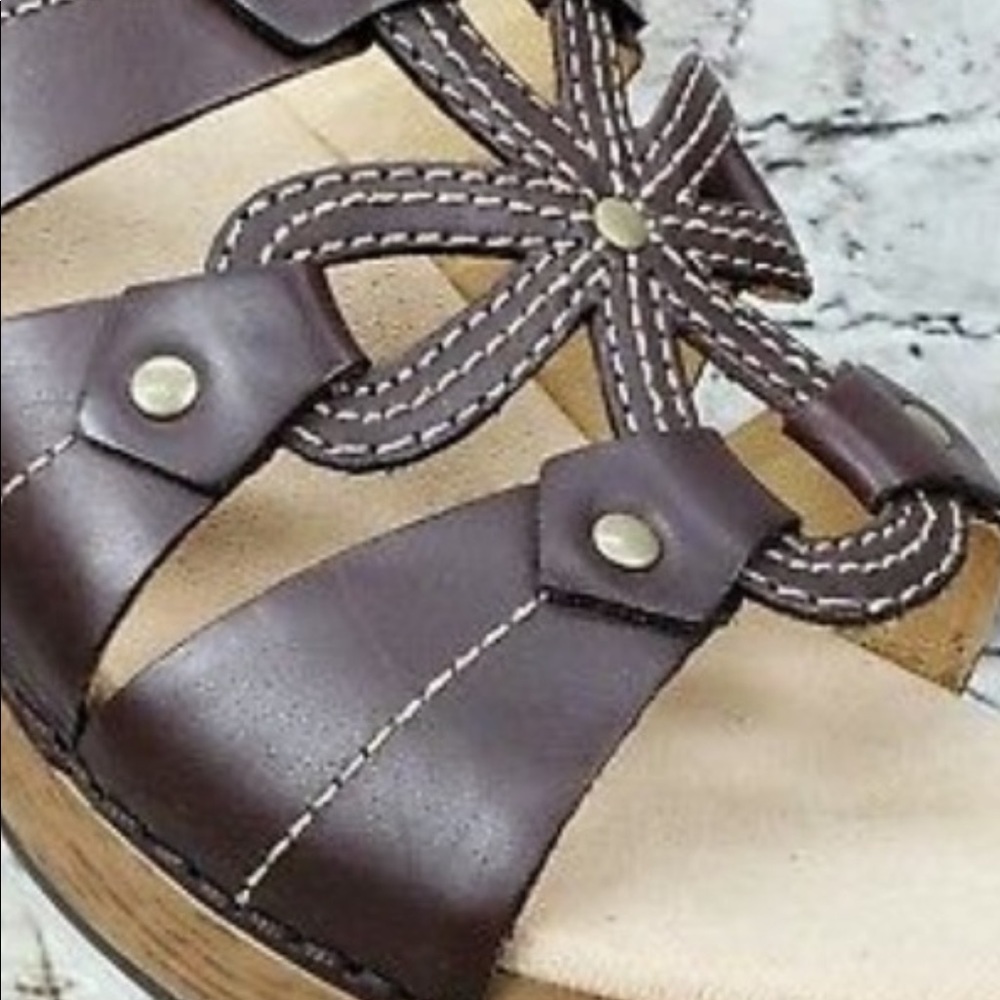 Dansko Serena slip on mule clog